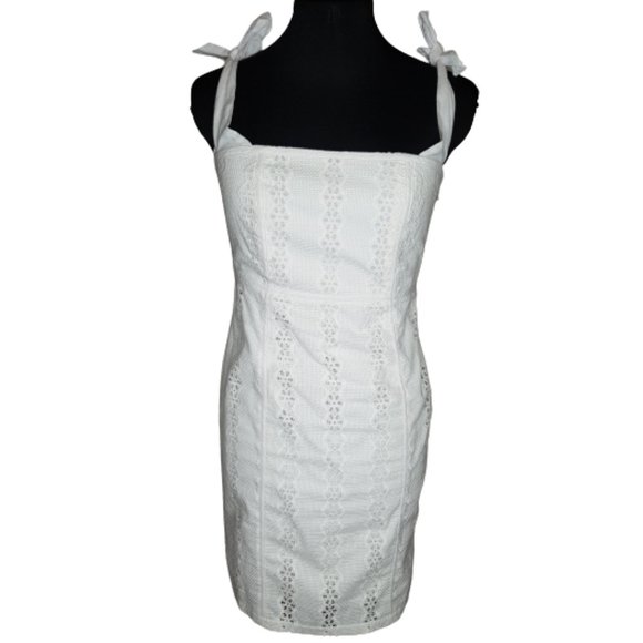 BARDOT // White Mini Dress - Picture 1 of 5